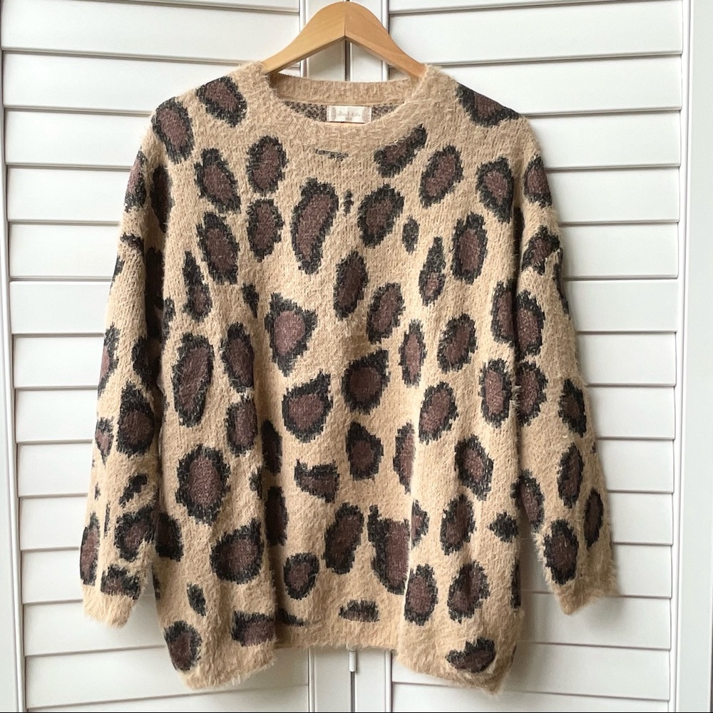Altar’d State Animal Print Sweater